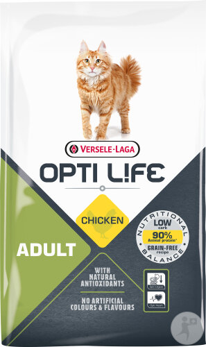 Opti Life Adult Ausgewachsene Katzen Katzenfutter Mit Huhn 7,5kg