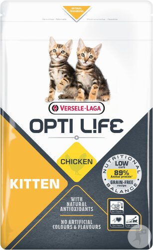 Opti Life Kitten Kätzchen Katzenfutter Mit Huhn 1kg