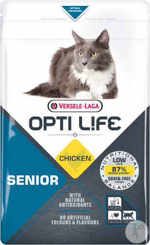 Opti Life Senior Ältere Katzen Katzenfutter Mit Huhn 1kg