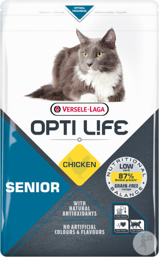 Opti Life Senior Ältere Katzen Katzenfutter Mit Huhn 2,5kg