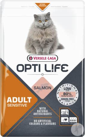 Opti Life Sensitive Sterilised/Light Mit Lachs 1kg