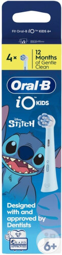 Oral-B iO Gentle Care Aufsteckbürsten Stitch 4 Stück