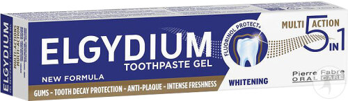 Oral Care Elgydium Multi-Action Zahnpasta Für Zahnfleisch Karies Und Plaque Intensive Frische 75ml