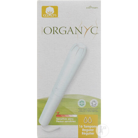 Organyc Tampons Regular Mit Applikator 16 Stück