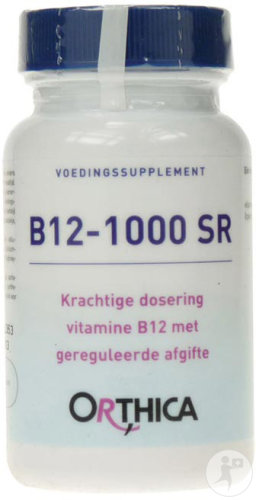 Orthica B12-1000 SR Nahrungsergänzungsmittel 90 Tabletten