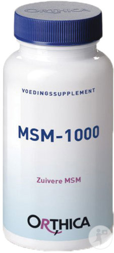 Orthica MSM-1000 Nahrungsergänzungsmittel 90 Tabletten