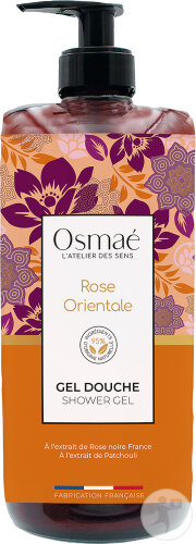 Osmaé Duschgel Orientalische Rose Pumpflasche 1l