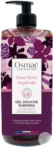 Osmae Duschgel Überfettend Schwarze Rose Imperial 1l