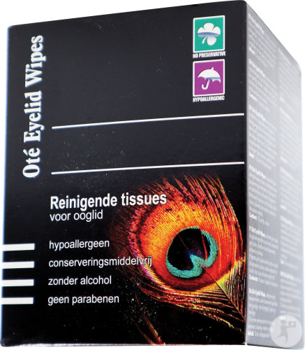 Pharmalens Oté Eyelid Wipes Reinigungstücher Für Die Augenlider 15 Stück