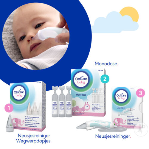 OtriCare Baby Nasensauger Bei Verstopfter Nase 1 Stück-7