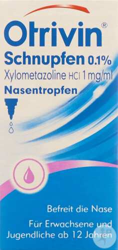 Otrivin Schnupfen Nasentropfen 0,1% Flakon 10ml
