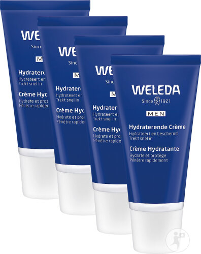 Pack Van 4 Weleda Feuchtigkeitscreme Für Den Mann 30ml