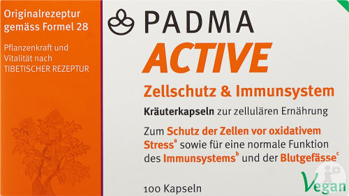 Padma Active Zellschutz Und Immunsystem 200 Kapseln