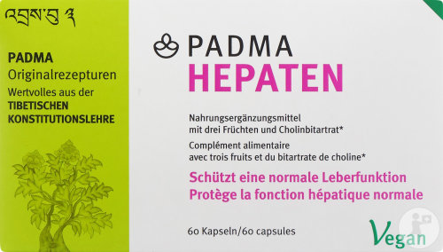 Padma Hepaten Leberfunktion 60 Kapseln