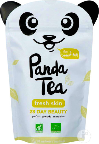 Panda Tee Frische Haut Kräutertee 28 Beutel