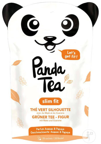 Panda Tea Grüner Tee Slim Fit 28 Beutel