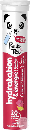 Panda Tea Hydratation Zitrone Und Hibiskus 20 Brausetabletten