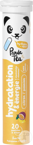 Panda Tea Hydration Zitrone & Passionsfrucht 20 Brausetabletten
