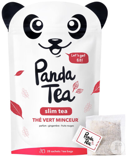 Panda Tea I&T Slim Tea Ingwer-Rote Früchte 28 Beutel