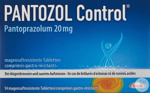 Pantozol Control 20mg 14 Filmtabletten