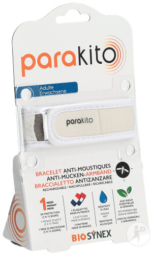 Parakito Armband Erwachsene Weiß 1 Stück