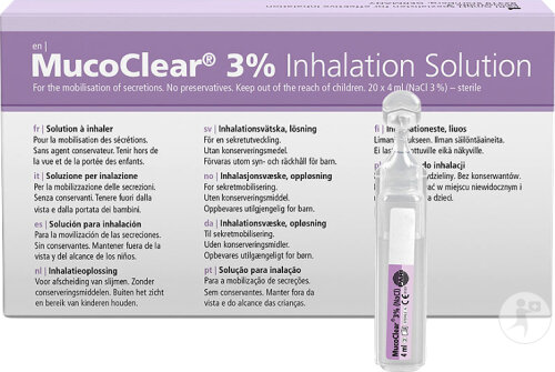 Pari MucoClear 3% NaCl Inhalationslösung 20 Ampullen