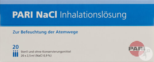Pari NaCl 0,9% Inhalationslösung 20 Ampullen