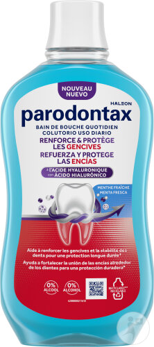 Parodontax Stärkung Und Schutz Mundspülung Frische Minze Flasche 500ml