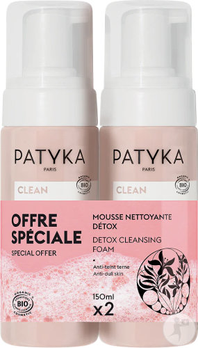 Patyka Detox-Reinigungsmousse 2x150ml