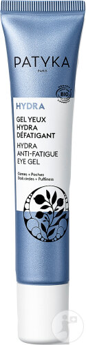 Patyka Hydra Feuchtigkeitsspendendes Augen-Gel Gegen Müdigkeit Bio Tube 15ml