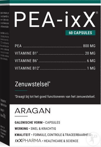 ixX Pharma PEA-ixX Nervensystem PEA & Aktive Vitamine B 60 Kapseln