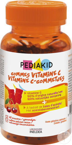 Pediakid Vitamin C Gummi Kirschgeschmack 60 Stück