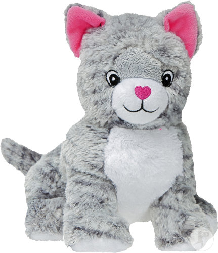 Pelucho Katze Mikrowellen Wärmflasche Plüsch Mit Weizenkörner Und Lavendel 1 Stück