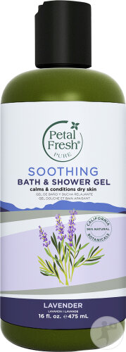 Petal Fresh Pure Bath And Shower Gel Lavendel Pumpflasche 475ml