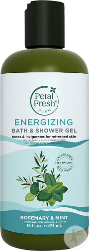 Petal Fresh Pure Bath And Shower Gel Rosemary And Mint Pumpflasche 475ml