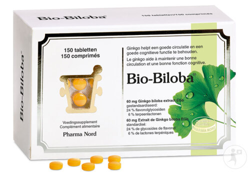 Pharma Nord Bio-Biloba Ginkgo Biloba Extrakt Durchblutung + Kognitive Funktion 150 Tabletten-2
