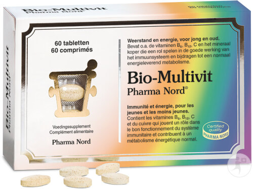 Pharma Nord Bio-Multivit Multivitamine Immunität + Energie 60 Tabletten