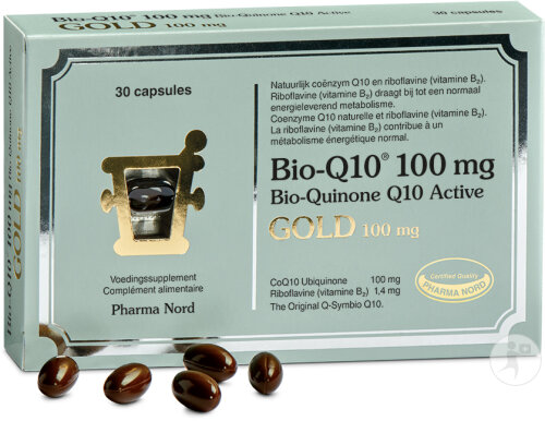 Pharma Nord Bio-Q10 100mg Ubichinon Energie Gold 30 Kapseln