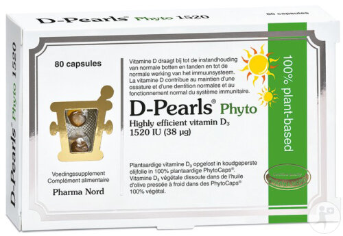 Pharma Nord D-Pearls Phyto 80 Kapseln
