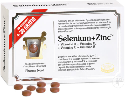Pharma Nord Selen + Zink Immunität 90 + 30 Tabletten Gratis