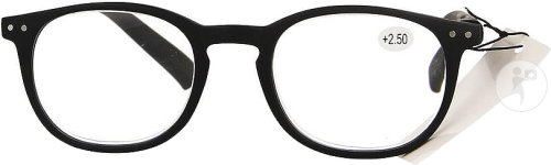 Pharmaglasses Roma Lesebrille +2,50 Dioptrie Schwarz 1 Stück