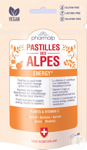 Pharmalp Alpine Energy Pastillen 40 Stück