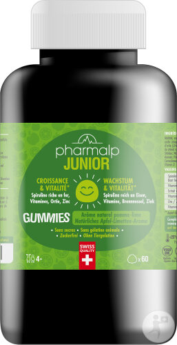 Pharmalp Junior Wachstum & Vitalität 60 Gummis