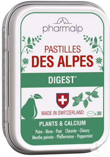 Pharmalp Pastilles Des Alpes Digest Schachtel Mit 30 Stück