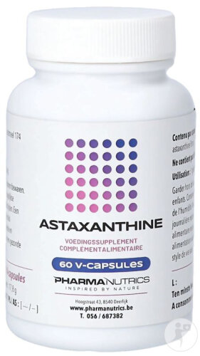Pharmanutrics Astaxanthin 8mg Forte 60 Kapseln