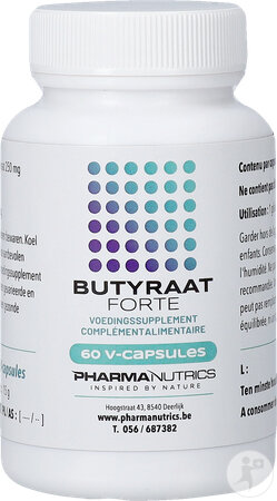 Pharmanutrics Butyrate Forte 60 Kapseln