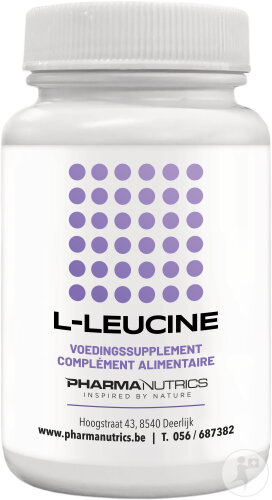 Pharmanutrics L-Leucine 60 Pflanzliche Kapseln