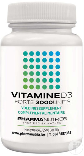 PharmaNutrics Vitamin D3 Forte 3000IE 120 Kapseln