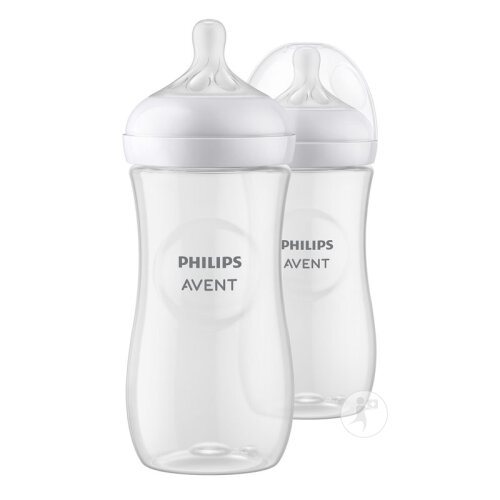 Philips Avent Natural Response Babyflasche 330ml Duo SCY906/02 +6 Monate 2 Stück-2