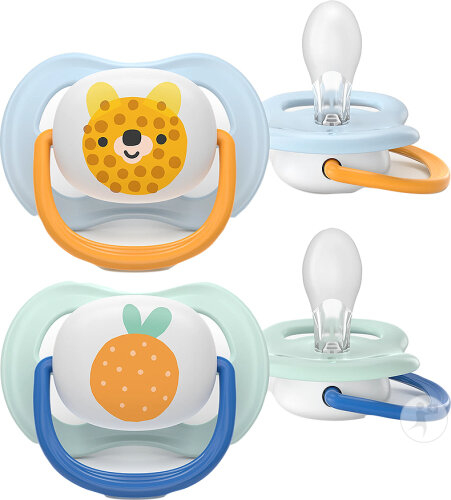 Philips Avent Schnuller +0m Air Kollektion Junge 2 Stück